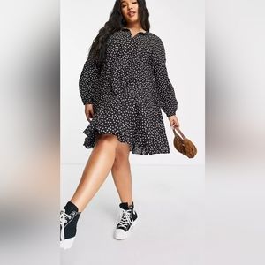 NWOT Glamorous Curve Mini Swing Dress